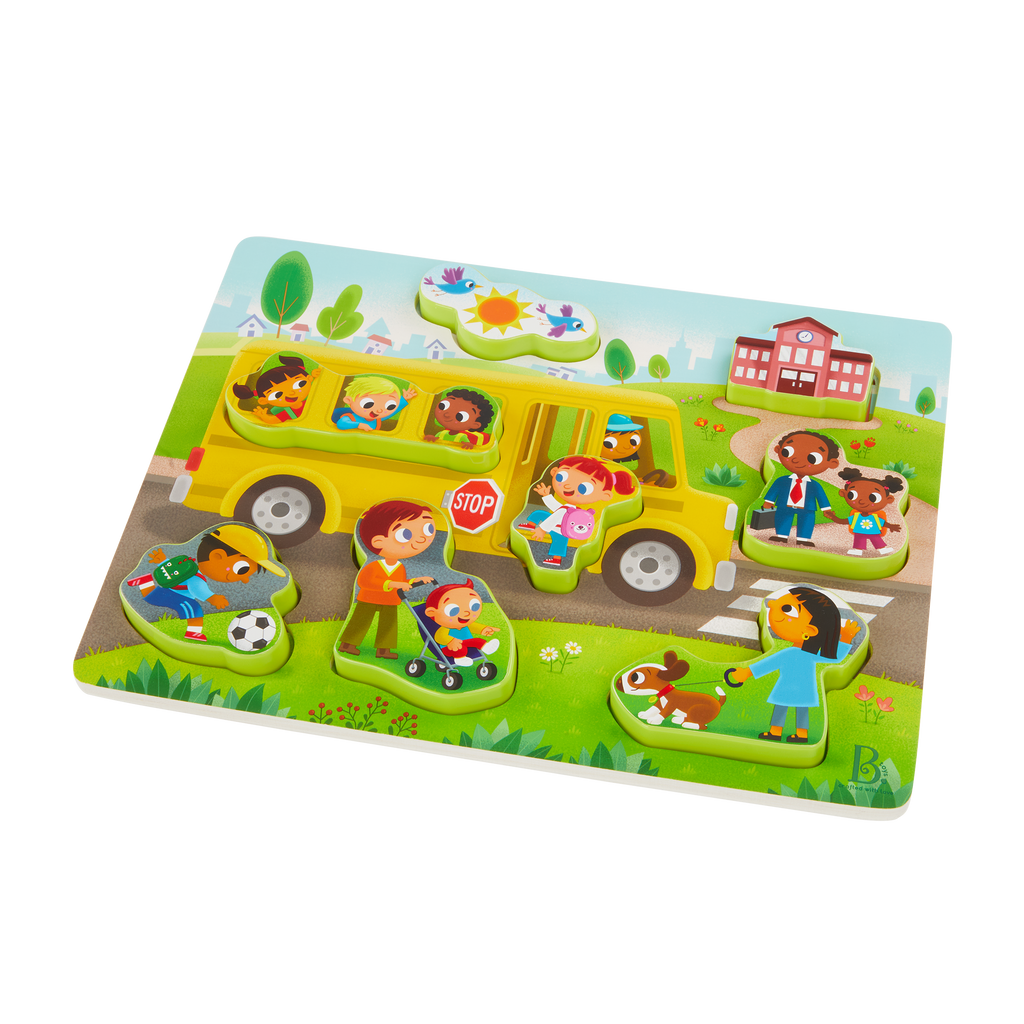 Peek & Explore - School Bus