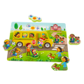 Peek & Explore - School Bus