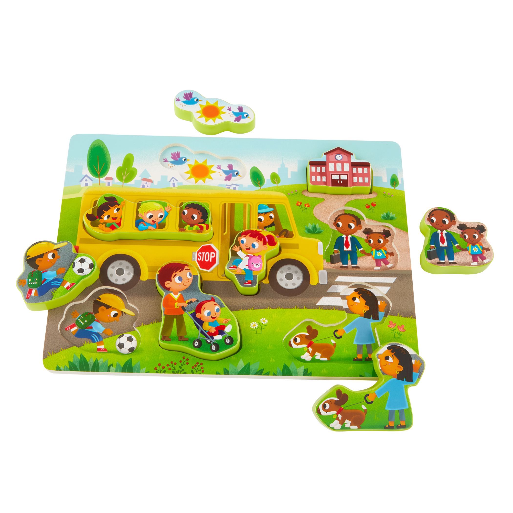 Peek & Explore - School Bus