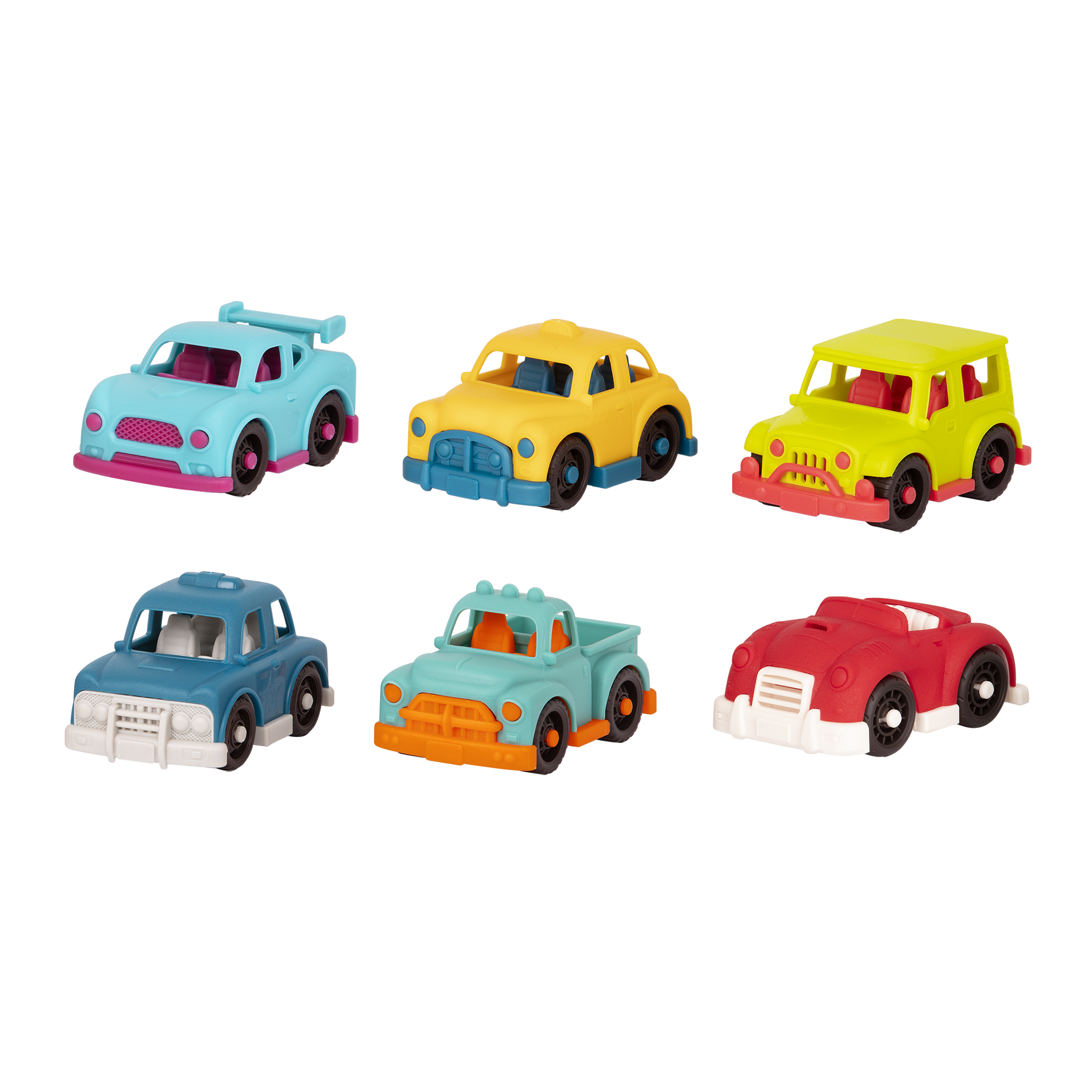 6 Mini Vehicles